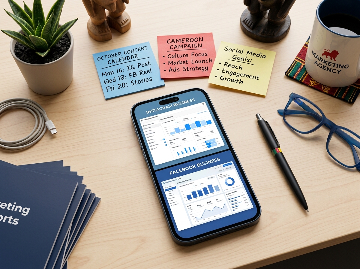Gestion des réseaux sociaux pour entreprises camerounaises
